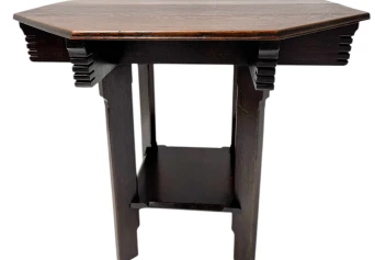 Arts & Crafts Art Nouveau Coffee Table, 1900s